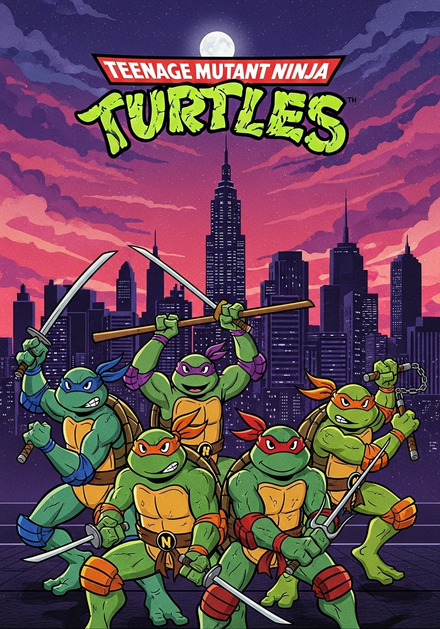 Las Tortugas Ninja